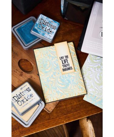 Alternative view of Sizzix Textured Impressions Embossing Folder by Tim Holtz - Vault Flourish