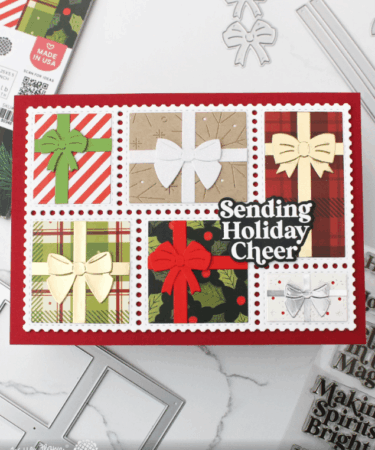 Alternative view of WAFFLE FLOWER - Postage Collage Gifts Die