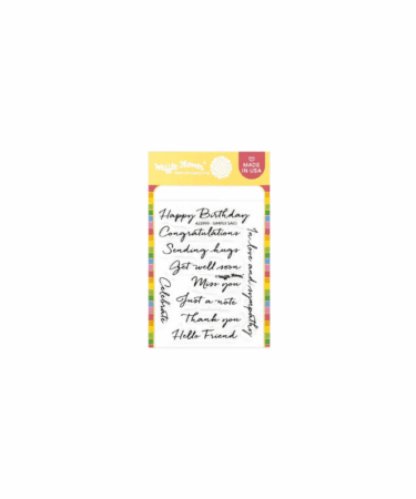 WAFFLE FLOWER - Simply Said Stamp Set