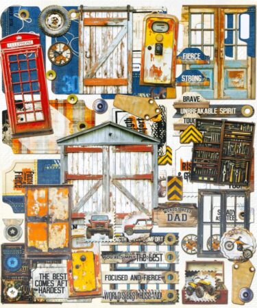 Alternative view of 49 And Market - Collezione Rust & Revs 2.0-   Die-Cut Elements