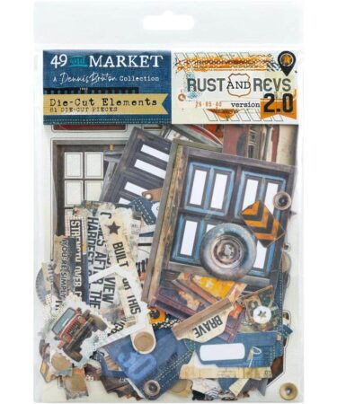 49 And Market - Collezione Rust & Revs 2.0-   Die-Cut Elements