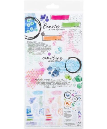 Alternative view of 49 And Market  Collezione The Flower Emporium By Vicki Boutin -Rub-On Transfer Set - Blendable