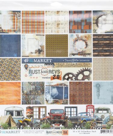 49 And Market - Collezione Rust & Revs 2.0-  Collection Pack 12"X12"