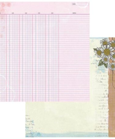 49 And Market  Collezione The Flower Emporium By Vicki Boutin -Double-Sided Cardstock 12"X12"- #5