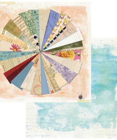 49 And Market  Collezione The Flower Emporium By Vicki Boutin -Double-Sided Cardstock 12"X12"- #2