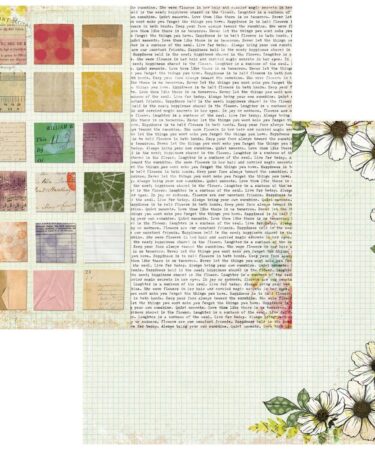49 And Market  Collezione The Flower Emporium By Vicki Boutin -Double-Sided Cardstock 12"X12"- #7
