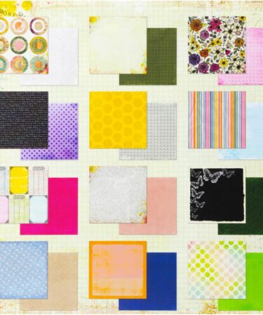 Alternative view of 49 And Market  Collezione The Flower Emporium By Vicki Boutin - 12"X12" Paper Pad