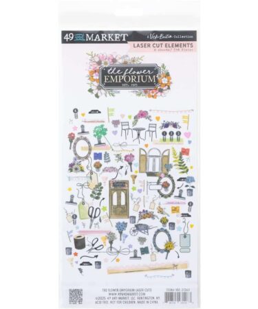 49 And Market  Collezione The Flower Emporium By Vicki Boutin -Laser Cut Outs Elements