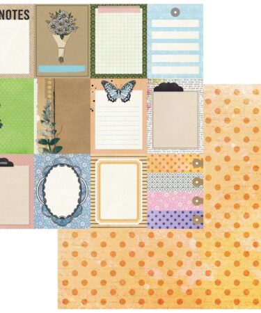 49 And Market  Collezione The Flower Emporium By Vicki Boutin -Double-Sided Cardstock 12"X12"- #8