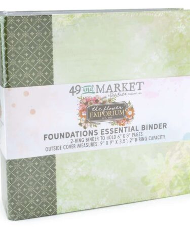 49 And Market  Collezione The Flower Emporium By Vicki Boutin -Binder Album Kit