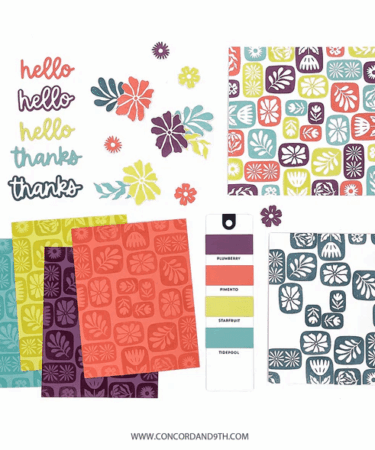 Alternative view of Concord & 9th - Tiled Dies