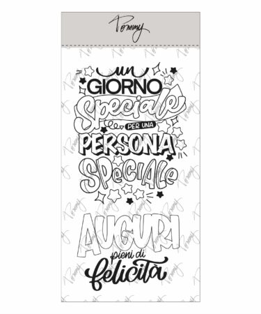 TOMMY ART - Tommy clear stamps - Un Giorno Speciale