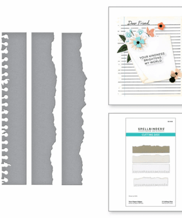 SPELLBINDERS - Torn Paper Edges Etched Dies
