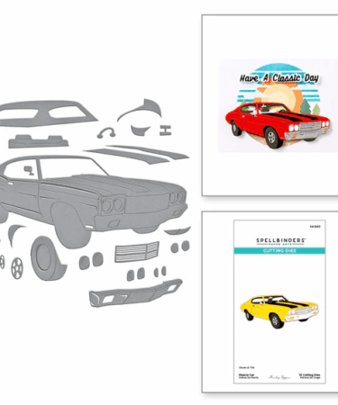 SPELLBINDERS - Muscle Car Etched Dies