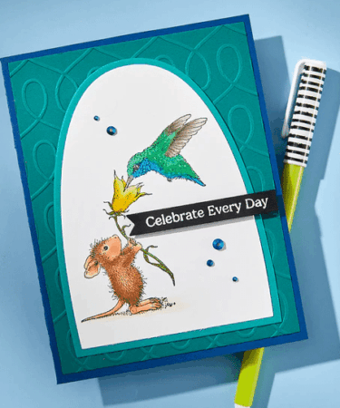 Alternative view of SPELLBINDERS - Sweet Nectar Cling Rubber Stamp Set