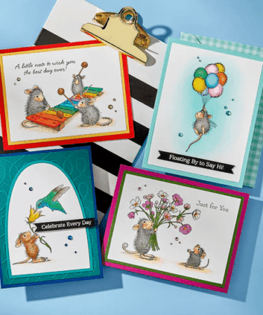 Alternative view of SPELLBINDERS - Music to My Ears Cling Rubber Stamp