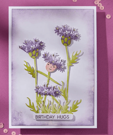 Alternative view of SPELLBINDERS - Layered Wildflowers Etched Dies