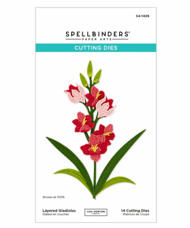 SPELLBINDERS - Layered Gladiolus Etched Dies