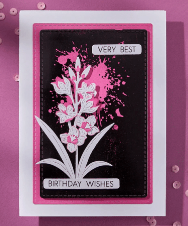 Alternative view of SPELLBINDERS - Layered Gladiolus Etched Dies