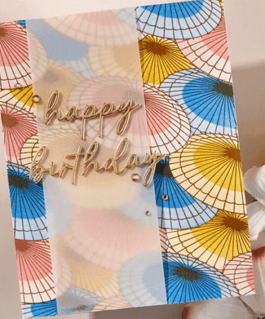 Alternative view of SPELLBINDERS - Spring in Kyoto BetterPress & Stencil Bundle