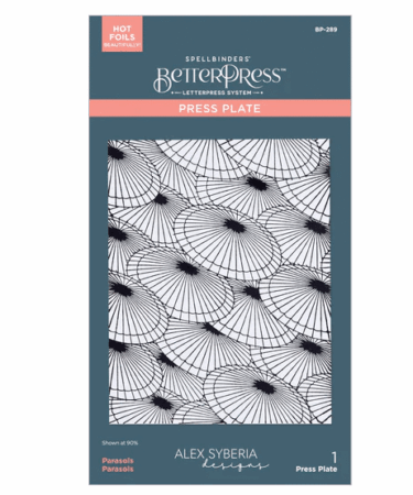 SPELLBINDERS - Parasols BetterPress Plate