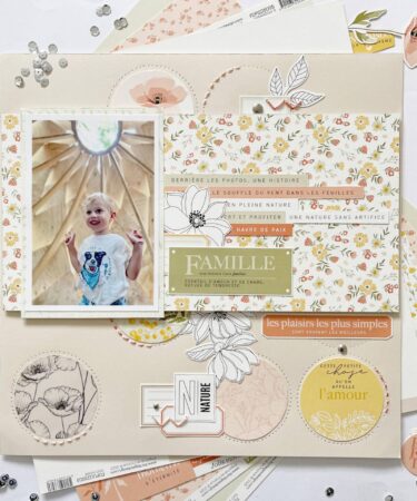 Alternative view of Florilèges Design -Collezione Farandole - Die cuts calque FARANDOLE