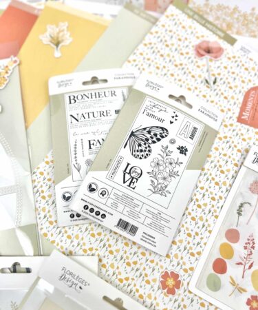 Alternative view of Florilèges Design -Collezione Farandole - Tampons clear GRAND PAPILLON