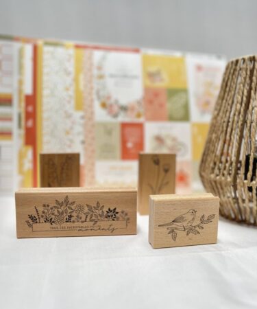 Alternative view of Florilèges Design -Collezione Farandole -  timbro in legno -NATURE AUTHENTIQUE