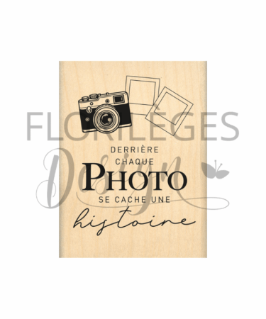 Florilèges Design -Collezione Farandole -  timbro in legno - HISTOIRE CACHEE