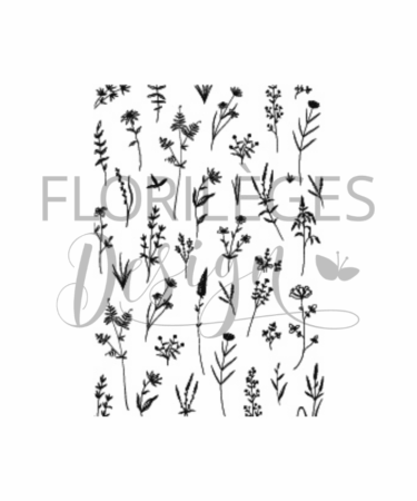 Florilèges Design -Collezione Farandole - Tampon clear PLEINE NATURE