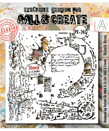 AALL & CREATE- stencil- Nebula Nexus