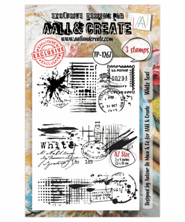 AALL & CREATE- Timbri A7-White Seal
