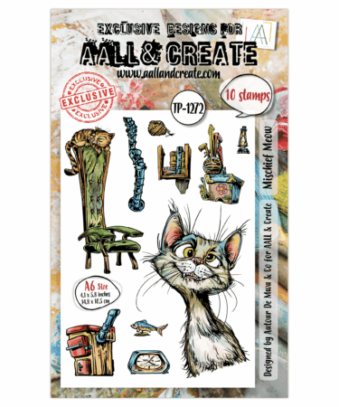 AALL & CREATE- Timbri A6 -Mischief Meow
