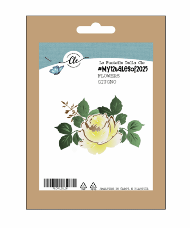 IL NEGOZIO DELLA MAMMA DI CLE-LE FUSTELLE DELLA CLE - FUSTELLA MY 12 TALES OF 2025- FLOWERS -GIUGNO