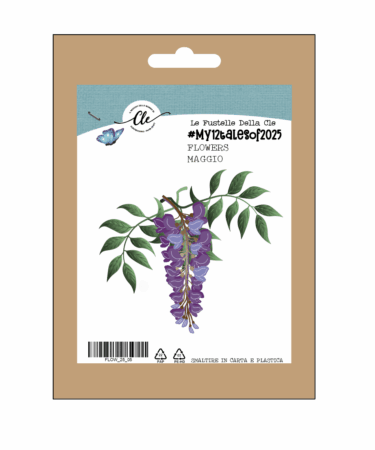 IL NEGOZIO DELLA MAMMA DI CLE-LE FUSTELLE DELLA CLE - FUSTELLA MY 12 TALES OF 2025- FLOWERS -MAGGIO