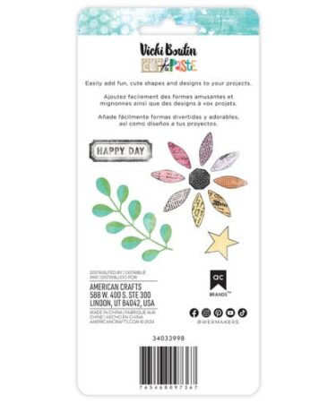 Alternative view of Vicki Boutin - Collezione Cut & Paste  - Stamp And Metal Die-Set