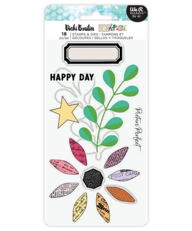 Vicki Boutin - Collezione Cut & Paste  - Stamp And Metal Die-Set