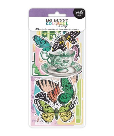 BoBunny - Collezione Colorful Story  Ephemera - Icons