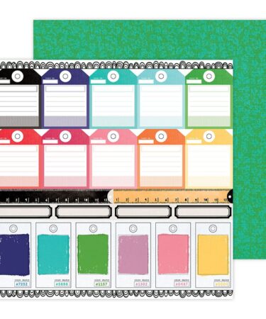 Vicki Boutin - Collezione Cut & Paste  - 12 x 12 Double Sided Sheet - #8