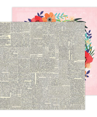 Vicki Boutin - Collezione Cut & Paste  - 12 x 12 Double Sided Sheet - #9