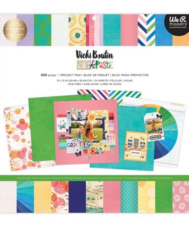 Vicki Boutin - Collezione Cut & Paste  - 12 x 12 Project Pad