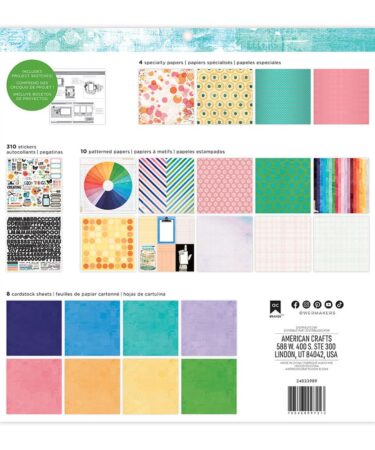 Alternative view of Vicki Boutin - Collezione Cut & Paste  - 12 x 12 Project Pad