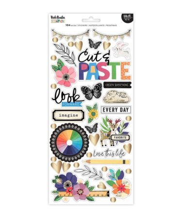Vicki Boutin - Collezione Cut & Paste  -  6 x 12 Stickers