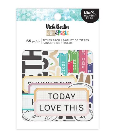 Vicki Boutin - Collezione Cut & Paste  -  - Ephemera - Titles