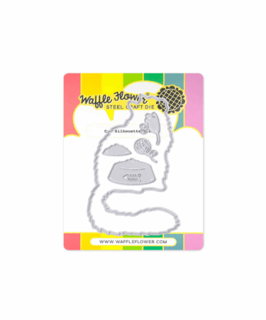 WAFFLE FLOWER - Cat Silhouette Die
