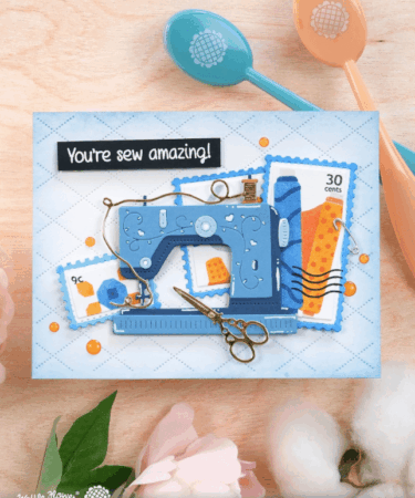 Alternative view of WAFFLE FLOWER - Cross-hatch Texture Die