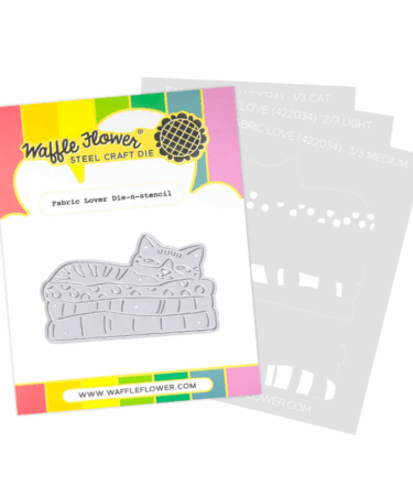 WAFFLE FLOWER - Fabric Lover Die-n-stencil