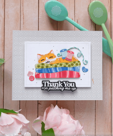 Alternative view of WAFFLE FLOWER - Fabric Lover Die-n-stencil