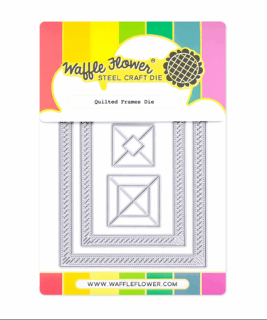 WAFFLE FLOWER - Quilted Frames Die