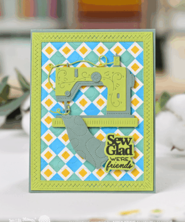 Alternative view of WAFFLE FLOWER - Tiny Square Stencil